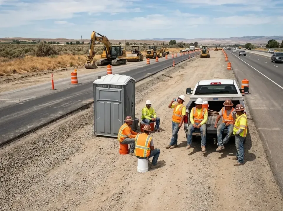 highway-road-construction-crew-007 — frequently asked questions, Porta Potty and Restroom Rentals in Mesa, AZ
